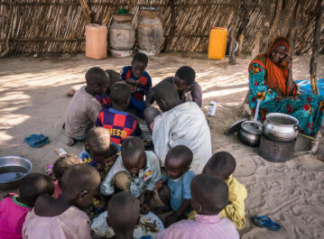 Hadje Fondi Adam, 59 years old. Mother of 9 Children.
IDP, for seven years, fled a Boko Haram attack in her home village. Hadje receives monthly cash assistance from WFP. Due to funding cuts, she currently only receives half of the usual amount. 
(Full interview will be uploaded shortly)

YAKOUA SITE
Crisis assistance to internally displaced people

BACKGROUND:
The first IDPs arrived in Yakoua in July 2015, and no new IDPs have settled in the area since August 2020. The settlement shelters 4,192 IDPs and according to IOM’s Return Intention Survey conducted in September 2021, most of these people do not intend to leave their current place of residence (91% of IDPs), due to persistent insecurity in their place of origin. 

In Yakoua settlement, WFP is assisting all people with food assistance through cash-based transfers and 310 children aged 6 to 23 months with nutrition support. The displaced people in Yakoua have been relying on WFP life-saving assistance for seven years, which reflects the need for a strengthened nexus approach together with the government, donors, and partners to provide long-term solutions for long-term challenges. WFP is advocating with donors for more flexible resources to allow an increase in the number of resilience projects in support of IDPs moving towards resilience and self-reliance.

Statistics:	
•	Number of people in need at site: 4,192 people
•	Number of people targeted at site: 
-	Food assistance: 4,192 people
-	Nutritional assistance: 310 children aged 6 to 23 months
•	Number of people assisted at site: 
-	Food assistance: 4,192 people
-	Nutritional assistance: 310 children aged 6 to 23 months

WFP Activities: 
•	WFP provides food assistance via the cash-based transfer (CBT) modality, through Express Union. Beneficiaries can spend the cash on the local market, thus investing in their community and local economy
•	WFP’s assistance also relies on malnutrition prevention with the distribution of CSB++ to children aged 6 t